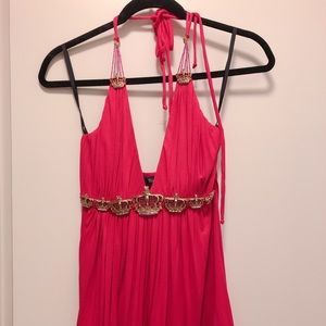 Fuchsia SKY Top with real swarovski diamonds